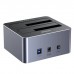 Unitek Dual Bay 2.5/3.5吋 USB3.0 to SATA6G Docking Station HDD/SSD 外置硬碟插座