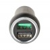 Verbatim Dual Output Metallic Car Charger (Grey)