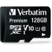 Verbatim 128GB Premium MicroSDXC Memory Card with Adapter