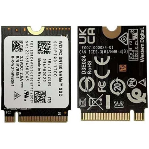 Nouveau disque dur Western Digital SN740 SSD 256 Go NVMe M.2 2230 PCIe x4, Composants \ Disques